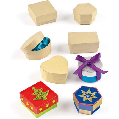 Marque Mini Boîte de Rangement - Formes Variées 50-60mm Marque Mini Boîte de Rangement - Formes Variées 50-60mm