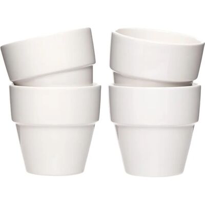 Craft Small White Plant Pots - 6 Porcelain Flower Pots to Paint & Decorate - Plant Pot, Mini Ceramic, 70mm Craft Small White Plant Pots - 6 Porcelain Flower Pots to Paint & Decorate - Plant Pot, Mini Ceramic, 70mm