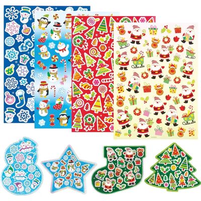 Baker Ross Weihnachtssticker - 280 Verschiedene Motive - Weihnachtsbasteleien Baker Ross Weihnachtssticker - 280 Verschiedene Motive - Weihnachtsbasteleien