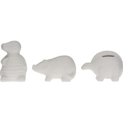 Baker Ross Tirelire Dinosaure - Peindre & Décorer - 8-12cm Baker Ross Tirelire Dinosaure - Peindre & Décorer - 8-12cm