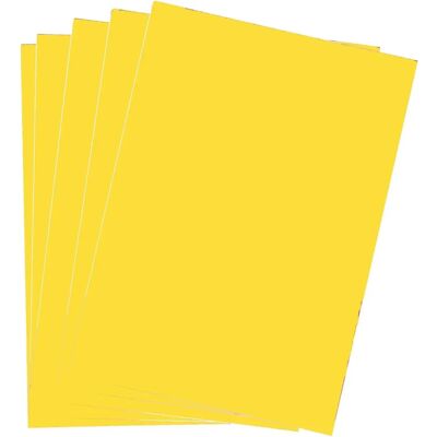 Marke Modell - Gelbe Karte 50 Blätter - Bastelpappe Marke Modell - Gelbe Karte 50 Blätter - Bastelpappe