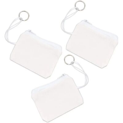 Baker Ross EV1234 - Porte-clés en tissu calico - 115mm Baker Ross EV1234 - Porte-clés en tissu calico - 115mm