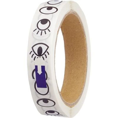 Autocollants Yeux Baker Ross - Rouleau de 1000 Autocollants d'Yeux en Noir et Blanc - Accessoires de Craft Autocollants Yeux Baker Ross - Rouleau de 1000 Autocollants d'Yeux en Noir et Blanc - Accessoires de Craft