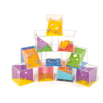 Baker Ross Würfel Gehirntrainer - 6 Reise-Puzzles für Kinder Baker Ross Würfel Gehirntrainer - 6 Reise-Puzzles für Kinder