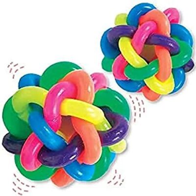 Baker Ross Boules Noeuds Arc-en-ciel - Lot de 5 Baker Ross Boules Noeuds Arc-en-ciel - Lot de 5
