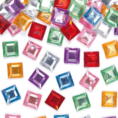 Gemmes en Acrylique Baker Ross - 240 Stickers Cristal Mosaïque - Rouge, Rose, Vert - Décorations DIY Gemmes en Acrylique Baker Ross - 240 Stickers Cristal Mosaïque - Rouge, Rose, Vert - Décorations DIY