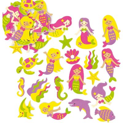 Zeemeerminnen Stickers - 120 assortie stickers Zeemeerminnen Stickers - 120 assortie stickers