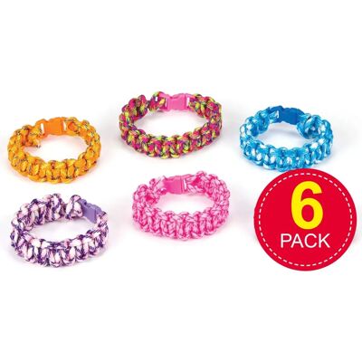 Kits de Bracelets et Corde de Parachute - 6 pièces Kits de Bracelets et Corde de Parachute - 6 pièces