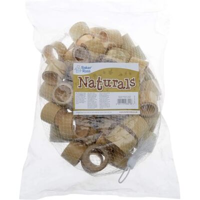 Anelli di Bambù - 50 Cerchi di Bambù Naturali - 3-4.5cm Materiali per fai da te Anelli di Bambù - 50 Cerchi di Bambù Naturali - 3-4.5cm Materiali per fai da te