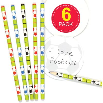Crayons de football Baker Ross - Pack de 12 - Publicité Crayons de football Baker Ross - Pack de 12 - Publicité