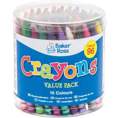 Ensemble de Crayons - 96 Couleurs Variées - 8.5cm - Fournitures Artistiques Ensemble de Crayons - 96 Couleurs Variées - 8.5cm - Fournitures Artistiques
