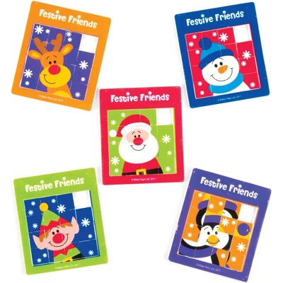 Baker Ross AV825 Puzzle Amici Festivi - Set da 5 Baker Ross AV825 Puzzle Amici Festivi - Set da 5