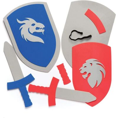 Szivacskardok és Kardok Szett - 2 Oroszlán és Sárkány Készlet - 27-28cm Szivacskardok és Kardok Szett - 2 Oroszlán és Sárkány Készlet - 27-28cm
