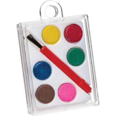 Creative Labs Miniaturfarben-Set - 6 Farben - 5cm Malpalette Creative Labs Miniaturfarben-Set - 6 Farben - 5cm Malpalette