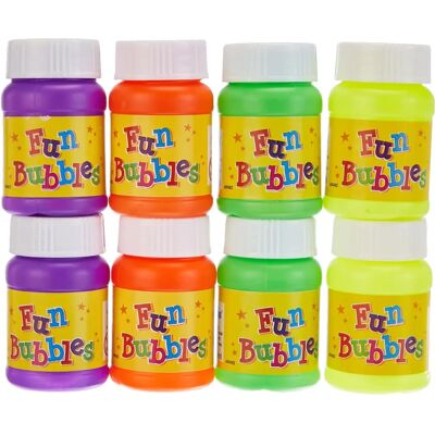 Marque Inconnue Mini Jeu de Bulles - 8 Tubes pour Fête d'Enfants - 30ml Marque Inconnue Mini Jeu de Bulles - 8 Tubes pour Fête d'Enfants - 30ml