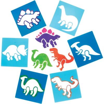 Baker Ross T-Rex Triceratops Stegosaurus - Pochoirs Enfants Dinosaure Baker Ross T-Rex Triceratops Stegosaurus - Pochoirs Enfants Dinosaure