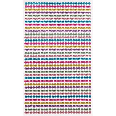 Gemmets pastel autocollants - 900 pièces Gemmets pastel autocollants - 900 pièces