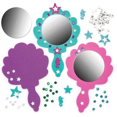 Kit de Miroirs Sirène Baker Ross - 19cm Ensemble Créatif Kit de Miroirs Sirène Baker Ross - 19cm Ensemble Créatif