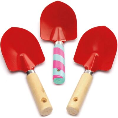 Baker Ross Holzgriff Garten-Schaufeln - Packung mit 3 Baker Ross Holzgriff Garten-Schaufeln - Packung mit 3