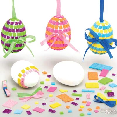 Kit Uova di Pasqua Mosaico Baker Ross - Attività Creativa Bambini Kit Uova di Pasqua Mosaico Baker Ross - Attività Creativa Bambini