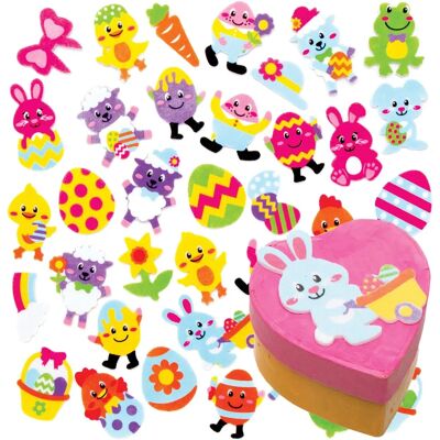 Autocollants en mousse de Pâques Baker Ross - 120 pièces Autocollants en mousse de Pâques Baker Ross - 120 pièces