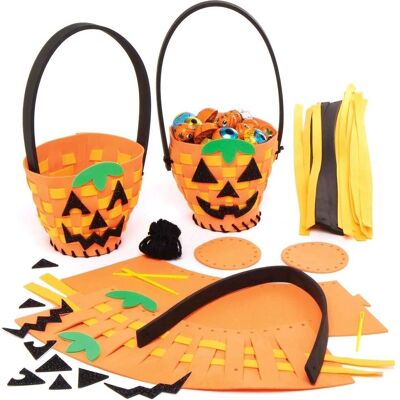 Halloween skumkorgar från Baker Ross - 4-pack Halloween skumkorgar från Baker Ross - 4-pack