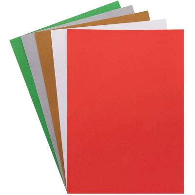 Baker Ross Kerstkaart & Papier Pack - 100 Vellen Baker Ross Kerstkaart & Papier Pack - 100 Vellen