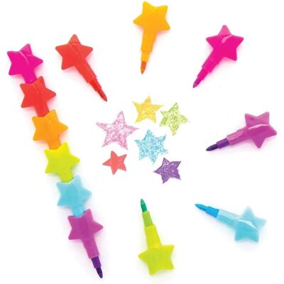 Creative Labs Stern Pop-a-Crayons - Buntstifte, 14cm, Mehrfarbig, Kinder Creative Labs Stern Pop-a-Crayons - Buntstifte, 14cm, Mehrfarbig, Kinder