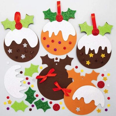 Baker Ross 8-Design habcsokoládé puding készlet - Ünnepi díszítés Baker Ross 8-Design habcsokoládé puding készlet - Ünnepi díszítés