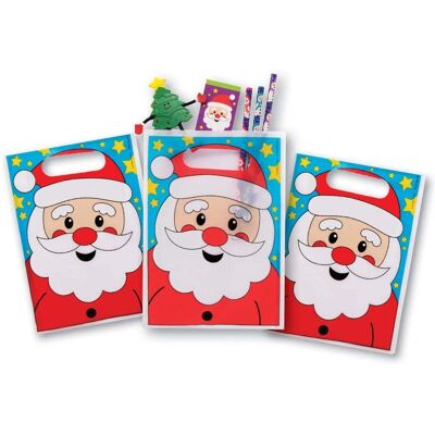 Santa Loot Bags - Verpakking van 30 - Kerstcadeaudozen - Feestelijk Ontwerp Santa Loot Bags - Verpakking van 30 - Kerstcadeaudozen - Feestelijk Ontwerp