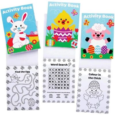 Creative Labs Livres d'activités de Pâques - Pack de 12 Creative Labs Livres d'activités de Pâques - Pack de 12