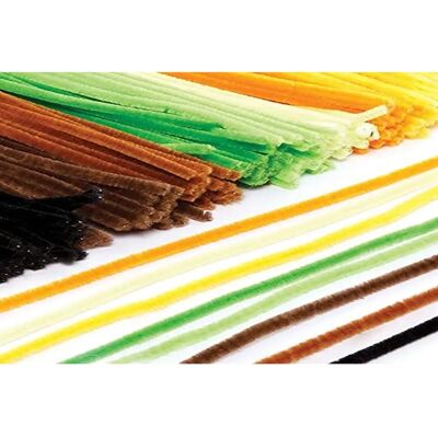 Baker Ross Fils Chenille Jungle - 160 pièces - Fournitures Flexibles - Publicité Baker Ross Fils Chenille Jungle - 160 pièces - Fournitures Flexibles - Publicité