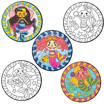 Tengeri szív ablakdíszítő készlet - 15 darab Tengeri szív ablakdíszítő készlet - 15 darab