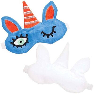 Baker Ross Máscaras de tela de unicornio - Pack de 2 - Eye Masks Baker Ross Máscaras de tela de unicornio - Pack de 2 - Eye Masks