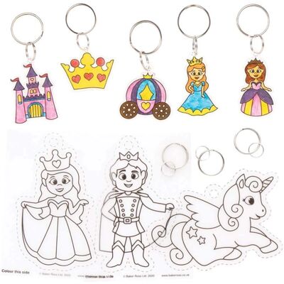 Prinsessan Super Shrink Keyrings - Pack of 8 Prinsessan Super Shrink Keyrings - Pack of 8
