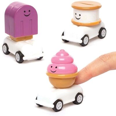 Baker Ross Leksaksracerbil - Glass och Cupcake Former - 4-Pack Baker Ross Leksaksracerbil - Glass och Cupcake Former - 4-Pack