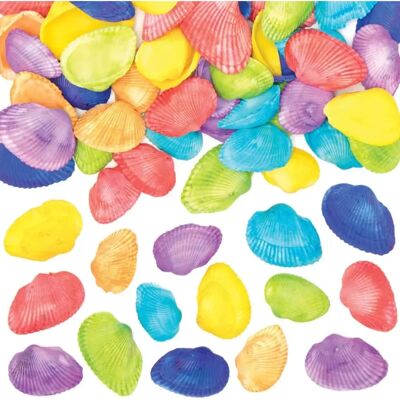 Baker Ross Regenbogen Bastelmuscheln - 150 Naturfarben & Leuchtend Baker Ross Regenbogen Bastelmuscheln - 150 Naturfarben & Leuchtend