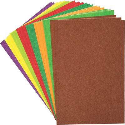 Baker Ross Herbstfarben Selbstklebende Filzplatten - Bastel Filzplatten Baker Ross Herbstfarben Selbstklebende Filzplatten - Bastel Filzplatten