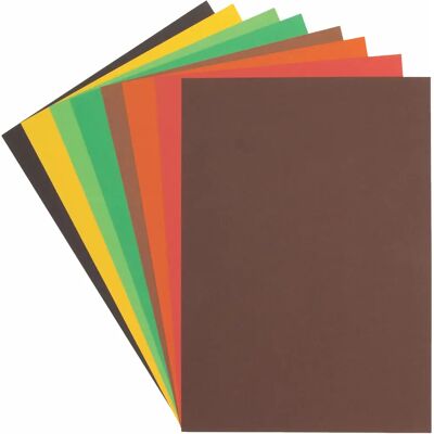 Pack de papel y cartulina A4 bosque - Pack de papel y cartulina Pack de papel y cartulina A4 bosque - Pack de papel y cartulina