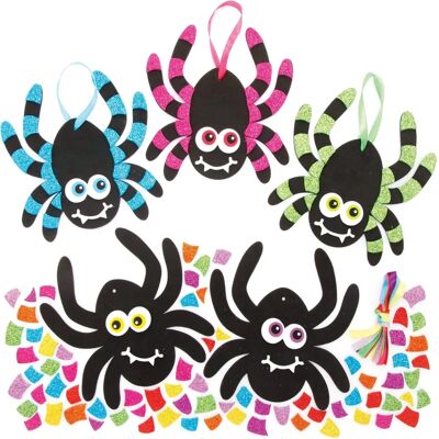 Baker Ross Spinnen-Dekorationssets - Halloween Bastelsets Baker Ross Spinnen-Dekorationssets - Halloween Bastelsets