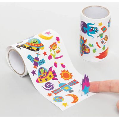Craft Solar System Sticker Rolls Value Pack - Sticker Roll Craft Solar System Sticker Rolls Value Pack - Sticker Roll