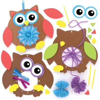 Uil Weefsets - knutselset Uil Weefsets - knutselset