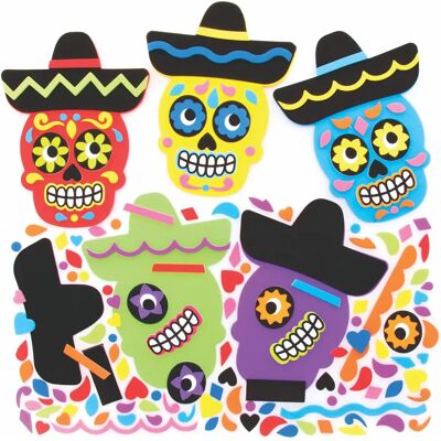 Baker Ross Tag des Morts Magnetset - Kreatives Halloween Bastelset Baker Ross Tag des Morts Magnetset - Kreatives Halloween Bastelset