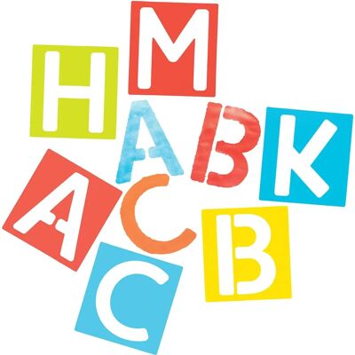 Plantillas de Alfabeto - Pack de 30 para Manualidades y Educación Plantillas de Alfabeto - Pack de 30 para Manualidades y Educación