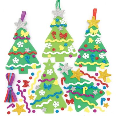 Kit de Décoration de Sapin de Noël Baker Ross - Kit de Décoration de Noël Kit de Décoration de Sapin de Noël Baker Ross - Kit de Décoration de Noël
