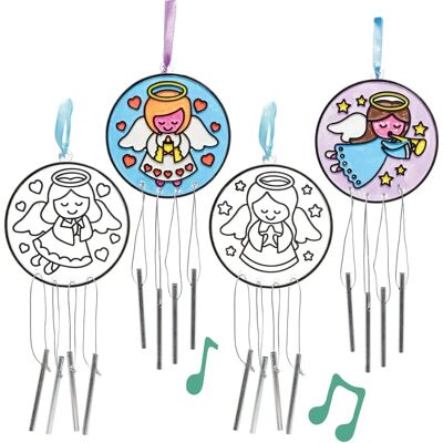 Engel Windspiele - 4er Set Weihnachtsdeko Engel Windspiele - 4er Set Weihnachtsdeko