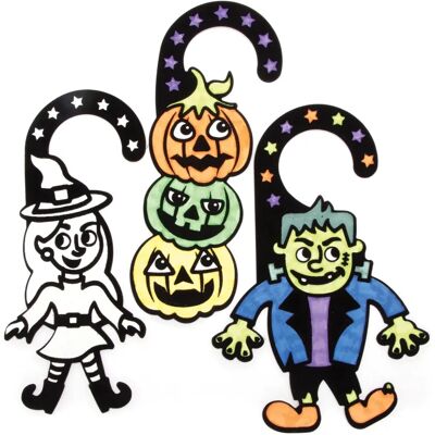 Baker Ross Appendiporta in Velluto Halloween - Confezione da 10 Baker Ross Appendiporta in Velluto Halloween - Confezione da 10