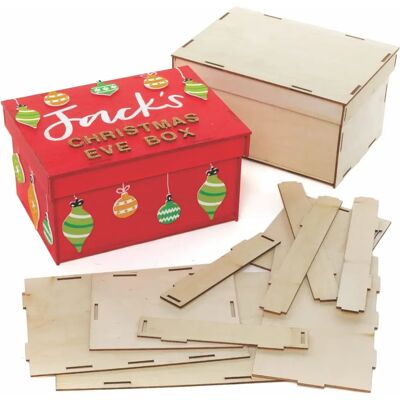 Kit de Grandes Boîtes en Bois - Rangement & Décoration Kit de Grandes Boîtes en Bois - Rangement & Décoration