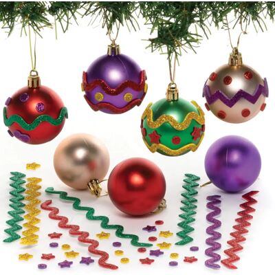 Craft Christmas 3D Bauble Mix & Match Kits - Kit de boules de Noël Craft Christmas 3D Bauble Mix & Match Kits - Kit de boules de Noël