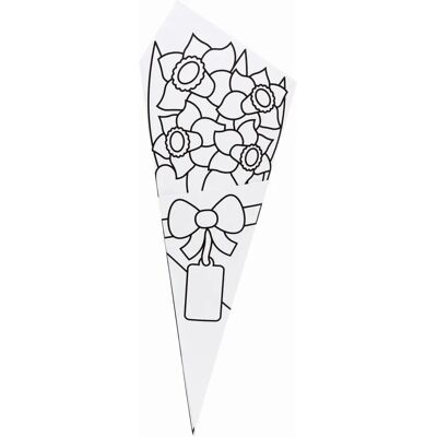 Ensemble de 10 bouquets à colorier - Kit de bricolage Ensemble de 10 bouquets à colorier - Kit de bricolage